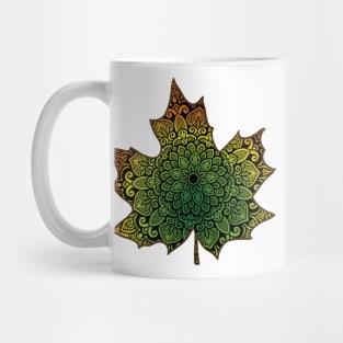 Colorful Maple leaf, fall season, autumn, festive season, holidays Mug